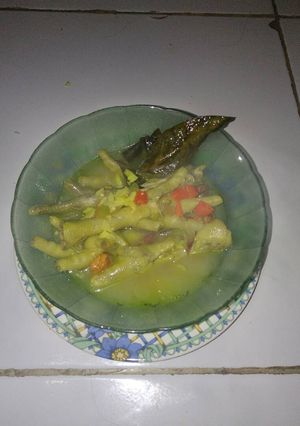Foto resep Seblak ceker bumbu iris geprek