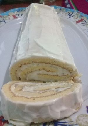 Una foto de Pionono de roquefort