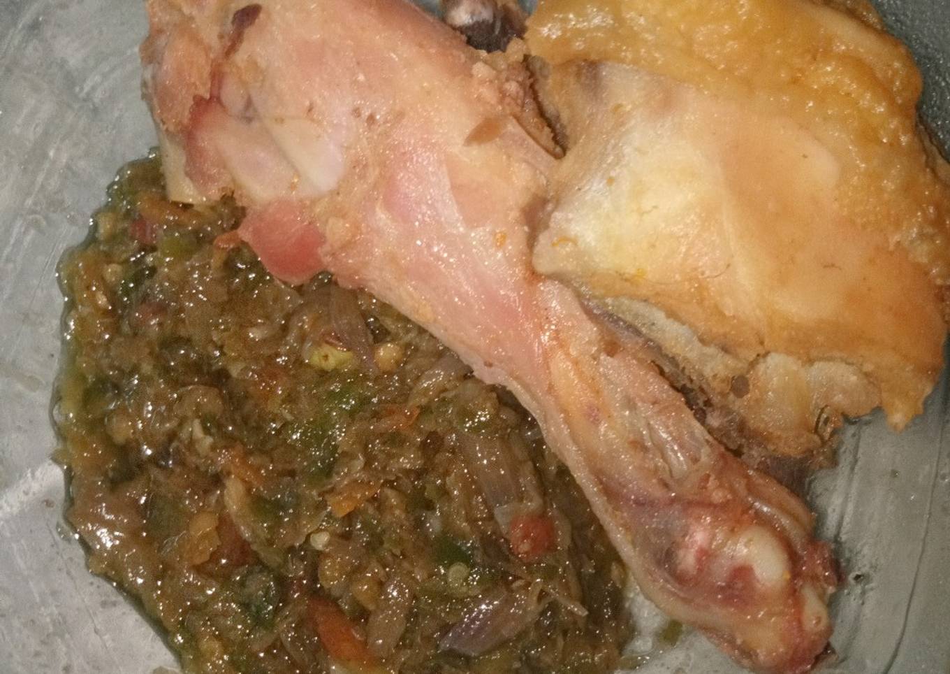 Ayam Goreng Sambel Ijo