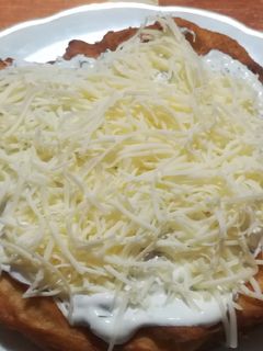 Lángos recept fotója