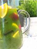 Delicious Cava Sangria with Matcha