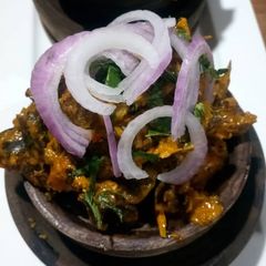 A picture of Nkwobi.