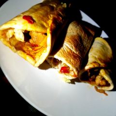 A picture of Mini shawarma's.