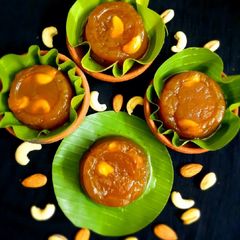 A picture of Wheat halwa.