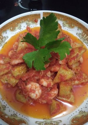 Foto resep Sambal Udang Kentang