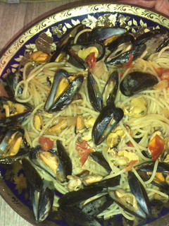 Una foto de Pasta a la marinera
