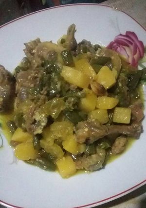 Foto resep Ceker tumis tauco santan cabe rawit