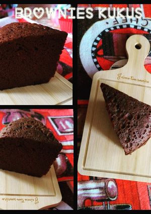 Foto resep Brownies Kukus Polos