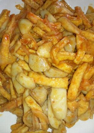 Foto resep Tahu campur
