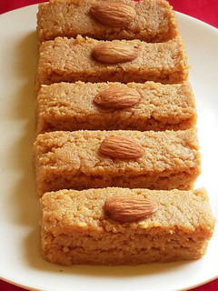 A picture of Milk cake.