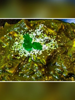 A picture of Punjabi Palak Paneer.