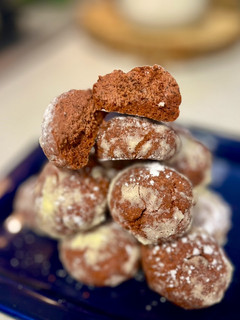 Una foto de Red velvet brownie cookies tipo campurriana