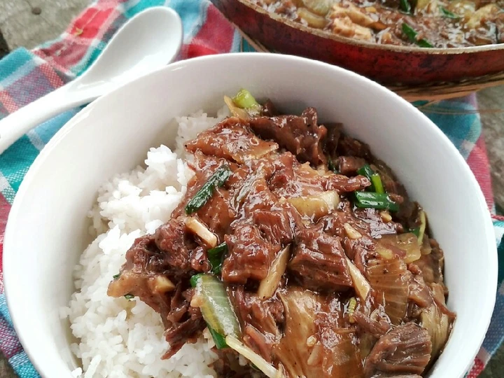 Cara Mudah Menyiapkan Resep Rice Bowl Sapi Lada Hitam yang Enak Banget
