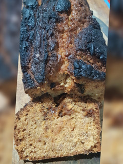 Una foto de Budín Banana split
