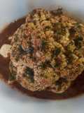 Coliflor Asado con todo el sabor