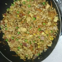 A picture of Fried rice my style.
