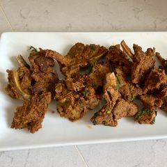 A picture of Lamb chops.