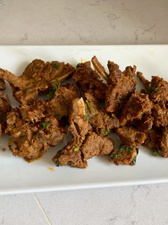 A picture of Lamb chops.
