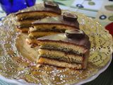 Mozart golyó torta