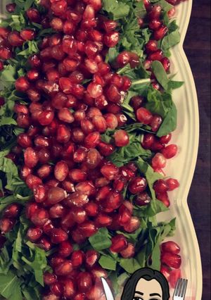 صورة لوصفة سلطه الجرجير