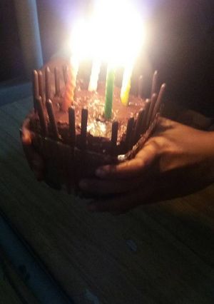 Foto resep Birthday cake roti ice cream
