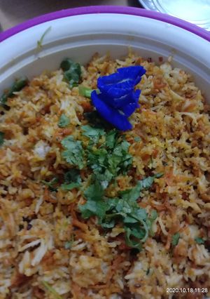A picture of Carrot Narial Sawal.