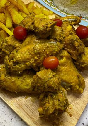 عکسی از دستور جوجه تابه ای ترد