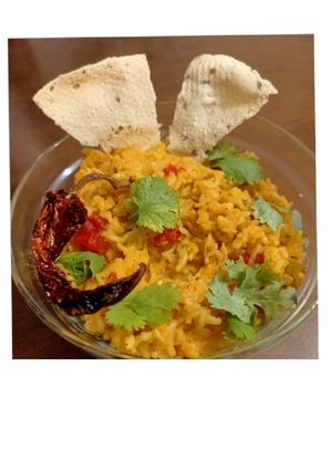 A picture of Masala Khichdi.