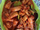 Cumi asin masak cabe