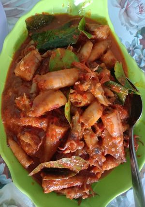 Foto resep Cumi asin masak cabe