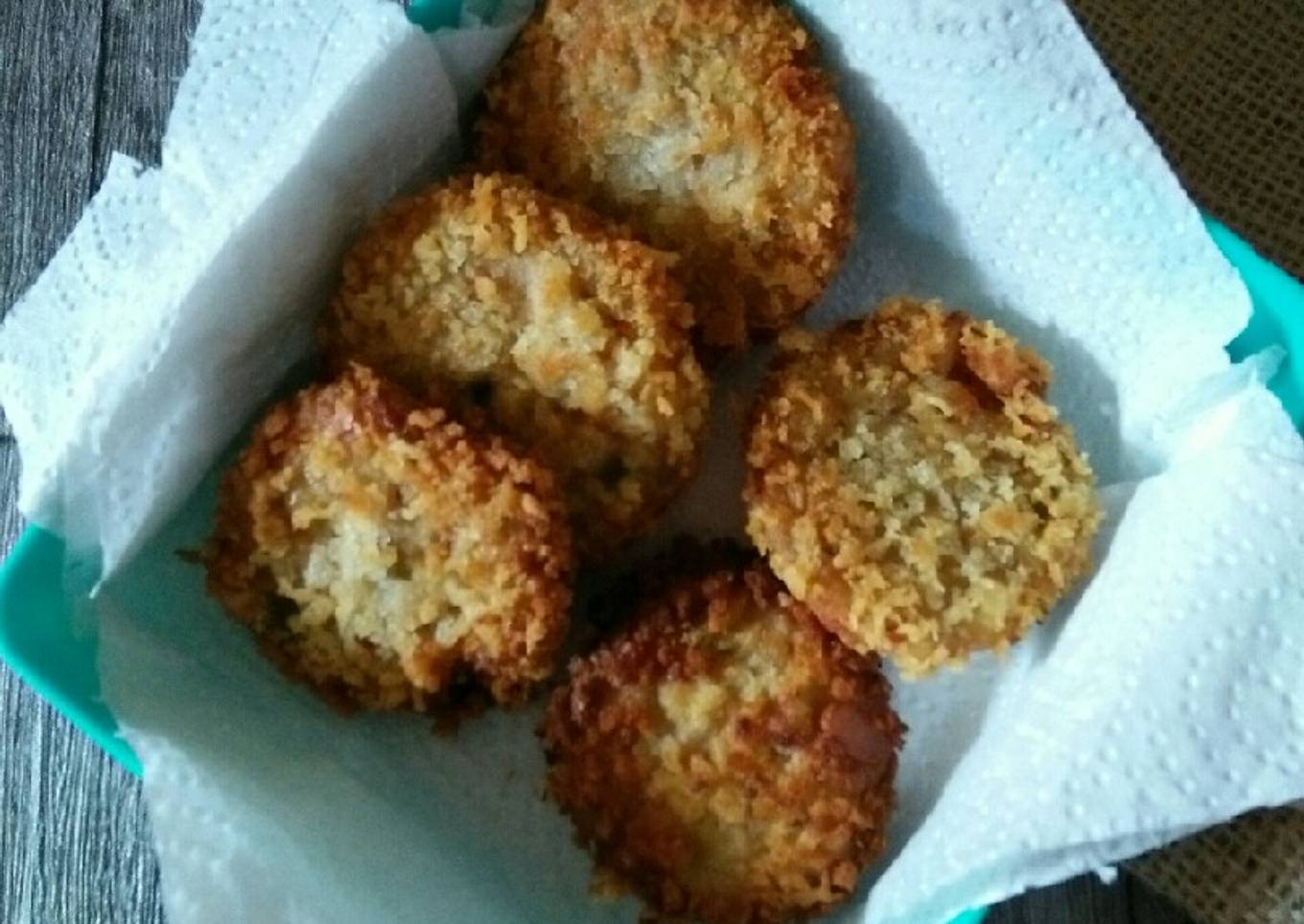 Nugget Tempe dan Jamur