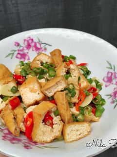 Foto resep Tumis Tahu Kacang Panjang
