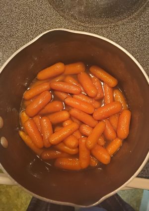 A picture of Candied carrots.