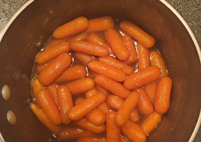 Simple Way to Make Quick Candied carrots