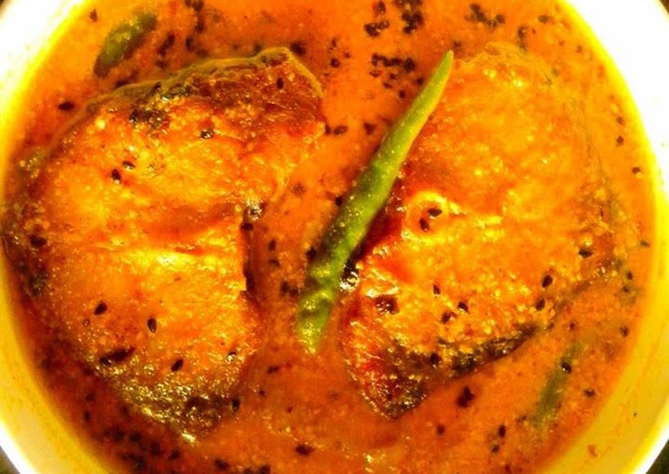 Fish in Mustard Sauce(Macher Jhaal)