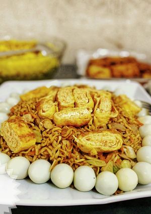 Foto resep Chinese Fried Noodles|| Mie Panjang Umur