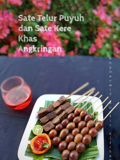 Foto resep Sate Telur Puyuh dan Sate Kere Khas Angkringan