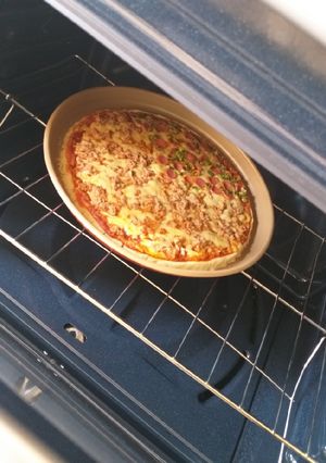 Una foto de Pizza casera
