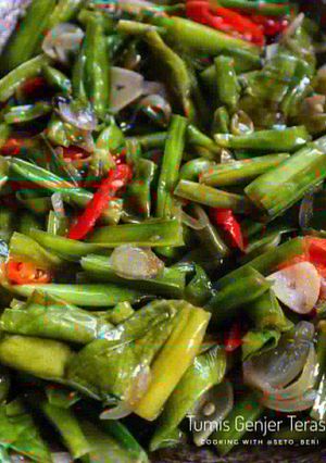 Foto resep Tumis genjer terasi
