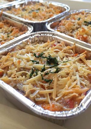 Foto resep Tomato Baked Rice / Nasi Panggang Tomat