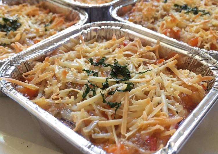 Tomato Baked Rice / Nasi Panggang Tomat