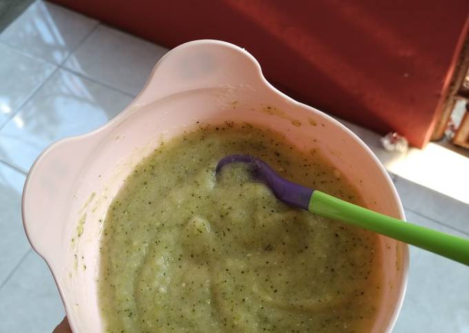 MPASI 6 bulan Broccoli and Cheese