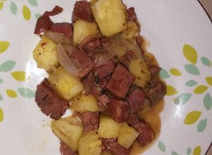 Una foto de Cerdo hawaiano