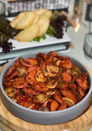 عکسی از دستور سوسيس بندری