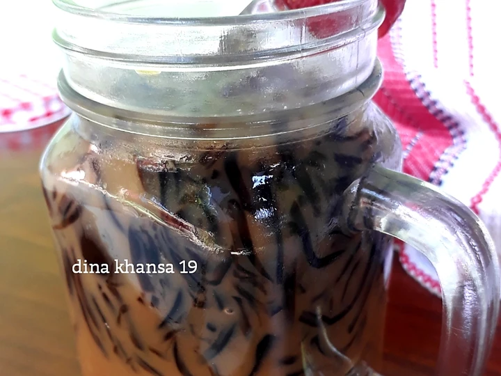 Langkah Mudah untuk Menyiapkan Resep Es Cappucino Cincau #3 yang  Bikin Ketagihan Anti Ribet, Bikin Ngiler