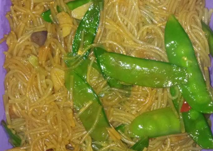 Cara bikin Oseng bihun kapri pedas Cara bikin Oseng bihun kapri pedas