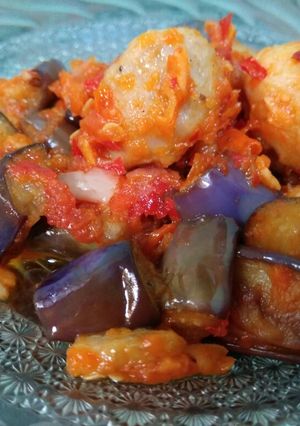 Foto resep Sambel Terong Bakso