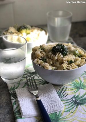 Una foto de Pasta con Brócoli al Oliva