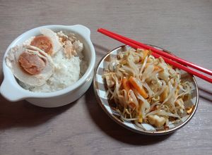 Foto resep Sukjunamul-muchim/teppanyaki ato tumis toge ala Korsel/Jpg