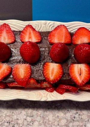Φωτογραφία της συνταγής Healthy sugarless cake & άκρως νηστίσιμο, άλαδο & χωρίς ζάχαρη 😋♥️🍓🍌🍠♥️😋 (χωρίς μίξερ)